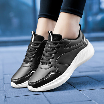 Αδιάβροχα Δερμάτινα με  μαλακό κάτω μέρος Casual Γυναικεία Sneakers