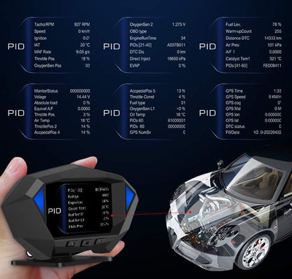 HD-LCD-Instrument Fahrzeug-HUD-Kopfanzeige